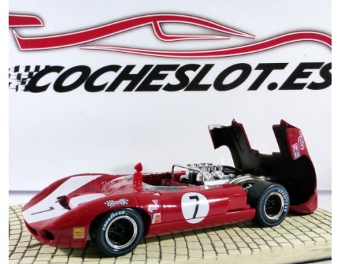 LOLA T70 SPYDER ROJO SERIE LTD.REF.400303 SLOTER