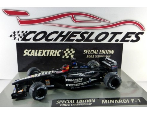 MINARDI F1 2001 F. ALONSO REF.6194 LTD ED.TECNITOYS