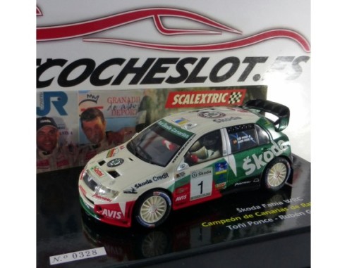 SKODA FABIA WRC E. ESPECIAL PONCE REF.6327 TECNITOYS