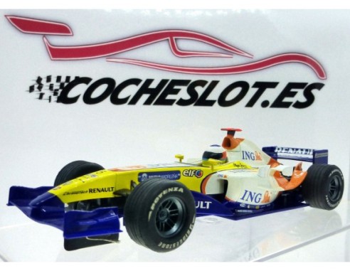 RENAULT F1 2008 ING ALONSO Nº5  H2863 SUPERSLOT