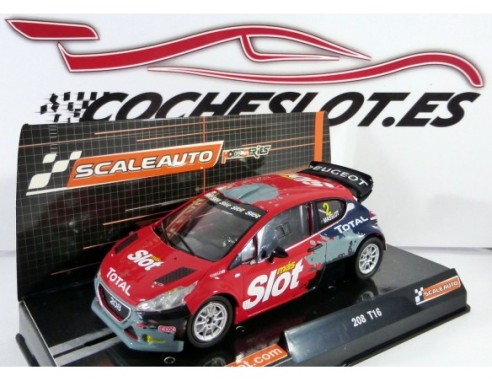 PEUGEOT 208 SPECIAL EDITION MAS SLOT REF. SC-6231 SCALEAUTO