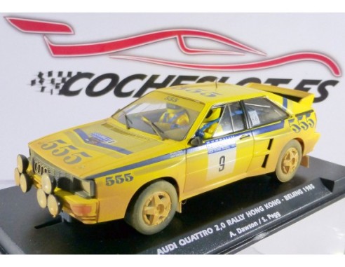 AUDI QUATTRO FLY A2 - Rally Hong Kong 1985 EFECTO BARRO REF.A2004  FLY