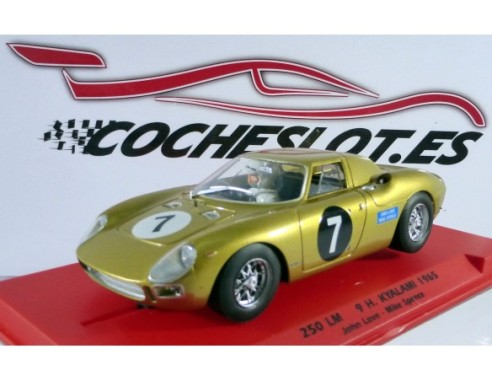 FERRARI 250 LM  Nº 7 9 h.KYALAMI 1965 REF.53304G GOLD LMD. 20u.FLY