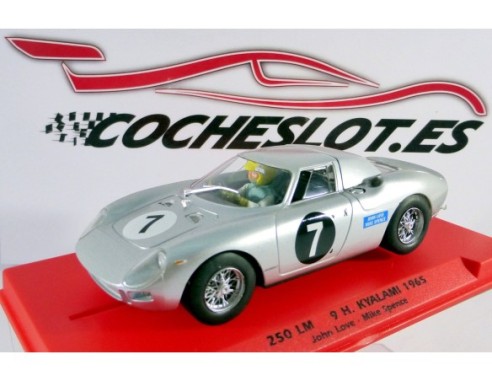 FERRARI 250 LM  Nº 7 9 h.KYALAMI 1965 REF.53304S SILVER LMD. 20u.FLY