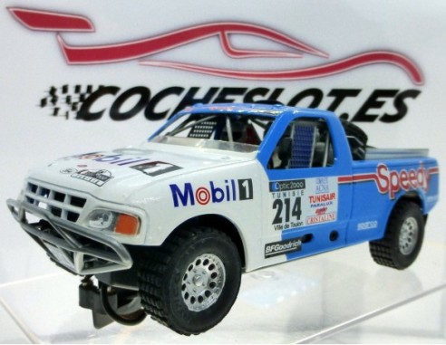 FORD RANGER PRO TRUCK BLANCO AZUL COLECCION RAID NINCO