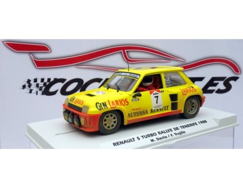 Renault 5 Turbo Larios Rallye Tenerife 1988 EFECTO BARRO ED.IMPORTACION. Ref. E2005 FLY