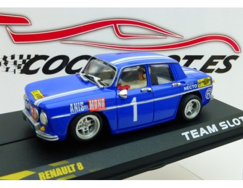 RENAULT 8 TS COPA AZUL RESINA REF.74001 TEAM SLOT