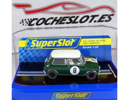 MINI COOPER TOURING CAR LEGENDS Nº8 REF.S3586B SUPERSLOT