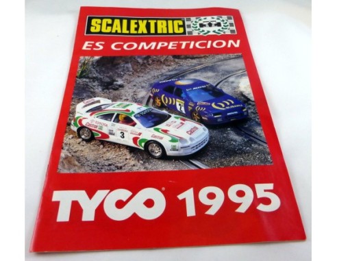 REVISTA SCALEXTRIC ES COMPETICION 1995 TYCO