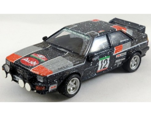 AUDI QUATTRO NEGRO EFECTO NIEVE REF.9062 TECNITOYS