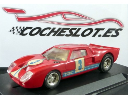 FORD GT 40 ROJO 1968 REF.C-35 EXIN