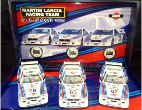 TEAM LANCIA BETA - Team 3 Martini LE MANS 1981 Ref: TEAM01a-96001a FLY