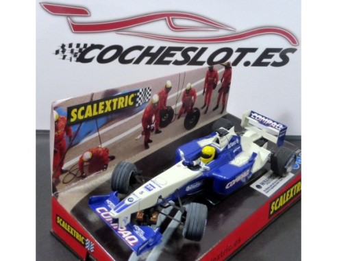 WILLIANS F-1 Nº5 2001 SCHUMACHER COMPAQ  REF.6095 TECNITOYS