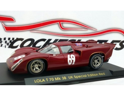 LOLA T70 MK 3B ED.ESP.UK  RED REF.S31 FLY