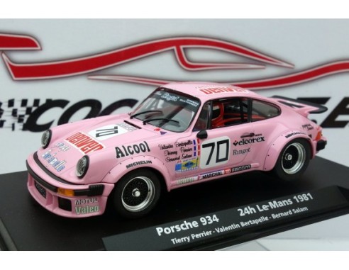 PORSCHE 934 ROSA  24H LE MANS 1981 REF. A936 FLY