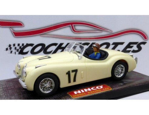 JAGUAR XK 120 MARFIL REF.50159 NINCO