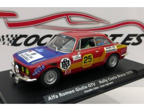 ALFA ROMEO GIULIA GTV RALLY COSTA BRAVA 1976 REF A 88127 FLY