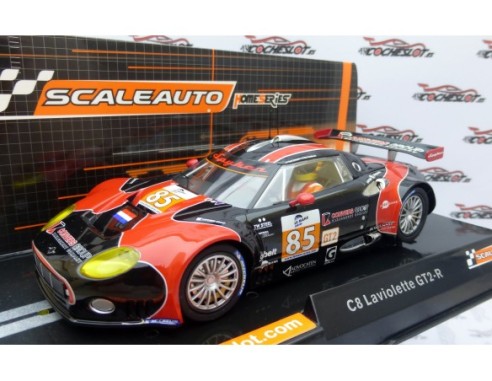 SPYKER C8 LAVIOLETTE GT2R 24H.SPA 2008 REF.SC6075 SCALEAUTO