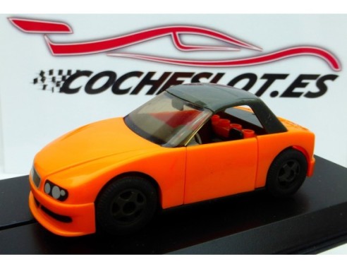 COCHE NARANJA CONSTRUBLOCK