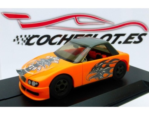 COCHE NARANJA CONSTRUBLOCK