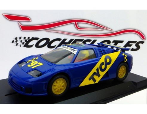 BUGATTI EB 110 CLUB SCALEXTRIC 1997 REF.8386C TYCO