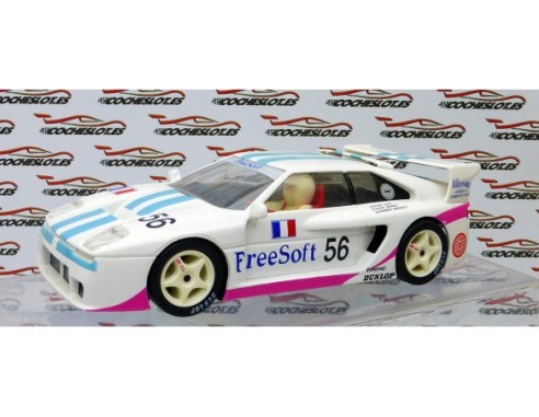 VENTURI 500 “Le Mans 93” Blanco,rayas verdes - Nº 56 REF.A11 FLY