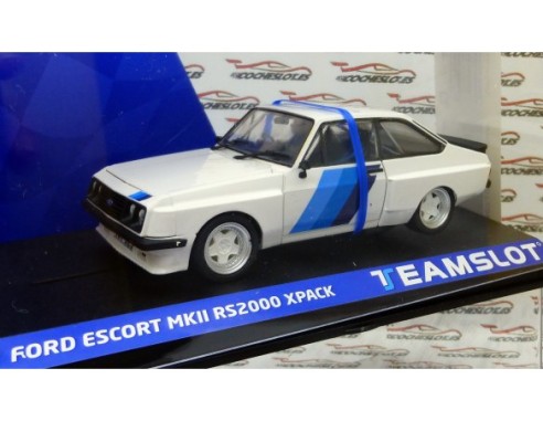 FORD ESCORT MKII RS2000 XPACK TEST RACE CAR REF.13003 TEAM SLOT