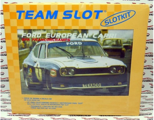 FORD EUROPEAN CAPRI SLOT KIT REF.90201 TEAM SLOT