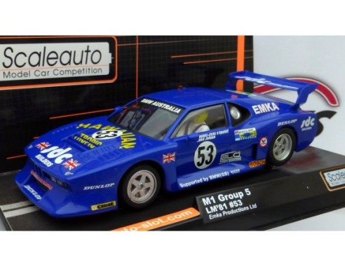 BMW M1 GRUPO 5 LM 81 REF.SC6024 SCALEAUTO