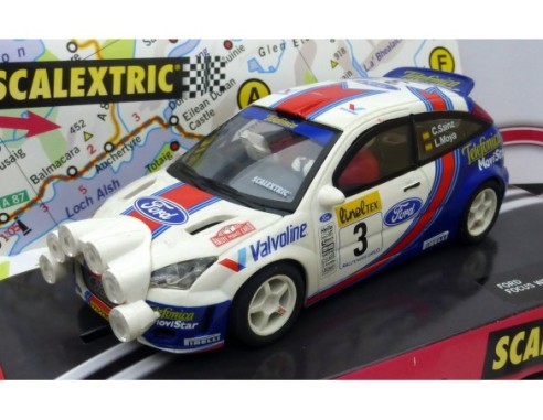 FORD FOCUS WRC Nº3 MONTECARLO 2001 CON LUCES REF.6067 TECNITOYS