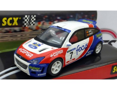 FORD FOCUS CEPSA WRC Nº7 JAIO LTD.ED.BOLLYCAO REF.6086 SCX