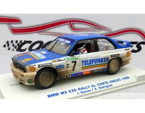 BMW M3 E30 RALLY EL CORTE INGLES 1988 BARRO REF.E2009 FLY