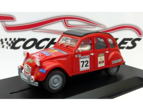 CITROEN 2 CV ROJO Torras Chuecos REF. CV035 PINK-KAR