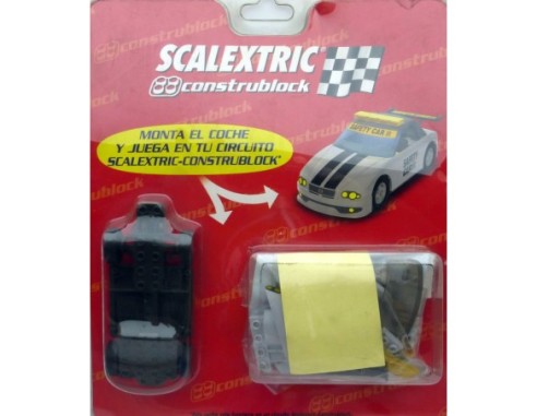 COCHE SAFETY Y CAR CONSTRUBLOCK REF.3601 SCALEXTRIC