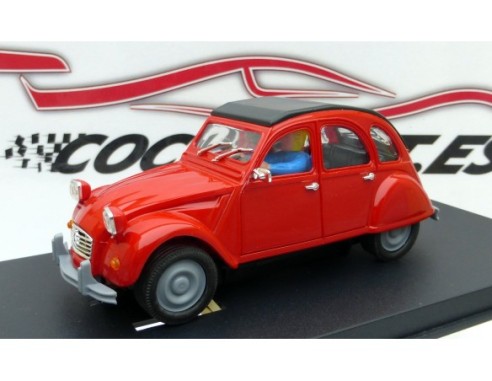 CITROEN 2 CV 1974 ROJO REF.CV 032 PIN-KAR