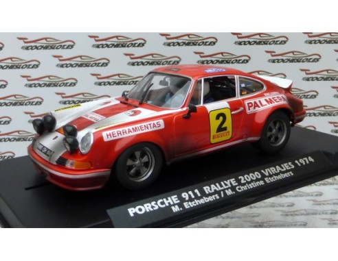 PORSCHE 911 RALLY 2000 FOROSLOT MADRID 2020 SUCIO REF.E2007AR FLY