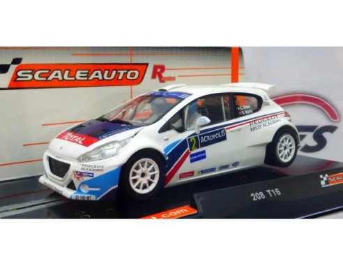 PEUGEOT 208 IRC ACROPOLIS 2014  REF. SC-6118R SCALEAUTO