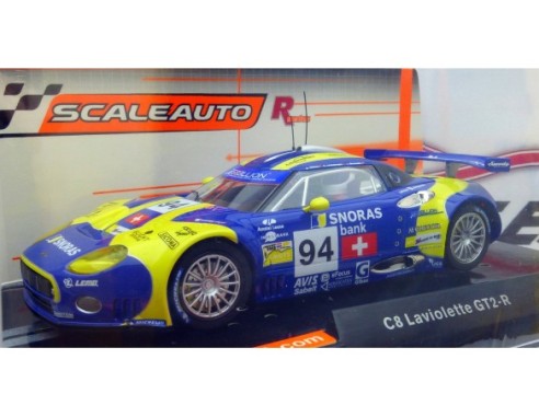 SPYKER C8 LAVIOLETTE GT2R 24H LM 2008 REF.SC6051R SCALEAUTO