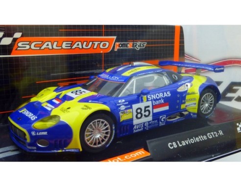 SPYKER C8 LAVIOLETTE GT2R 24H. LE MANS 08 REF.SC6050 SCALEAUTO