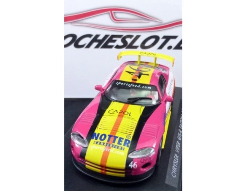 DODGE VIPER GTS-R “Daytona 2000” AMARILLO Y ROSA REF.A86 FLY