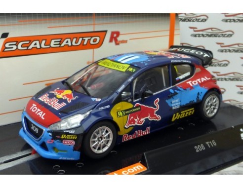 PEUGEOT 208 WRX BARCELONA 2014 REF.SC6159R SCALEAUTO