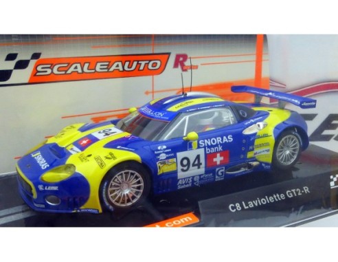 SPYKER C8 LAVIOLETTE GT2R 24H LM 2008 REF.SC6051R SCALEAUTO