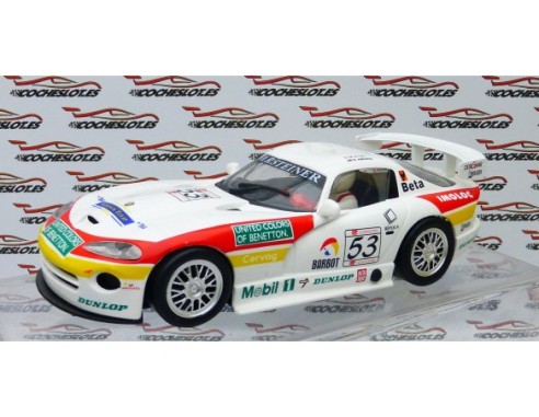 DODGE VIPER GTS-R “Benetton” BLANCO REF.A7 FLY