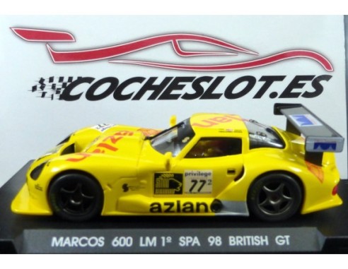 MARCOS 600 LM “Spa 98” AMARILLO REF.A25 FLY