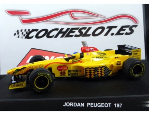 JORDAN PEUGEOT 197 AMARILLO.FORMULA 1 REF.50172 NINCO