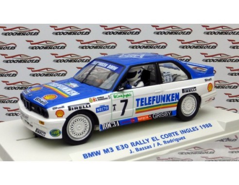 BMW M3 E30 RALLY EL CORTE INGLES 1988 ED.IMPORTACION REF.E2009 FLY