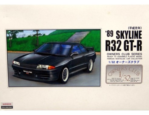 MAQUETA SKYLINE89 R32 GT-R ESCALA 1/32