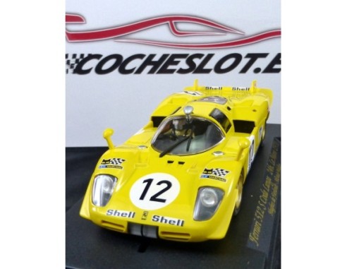 FERRARI 512 S CODA LUNGA LE MANS 70 AMARILLO REF.88005 FLY