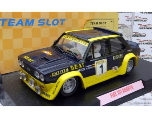 FIAT 131 ABARTH ZANINI LTD.ED. REF 70601 TEAM SLOT