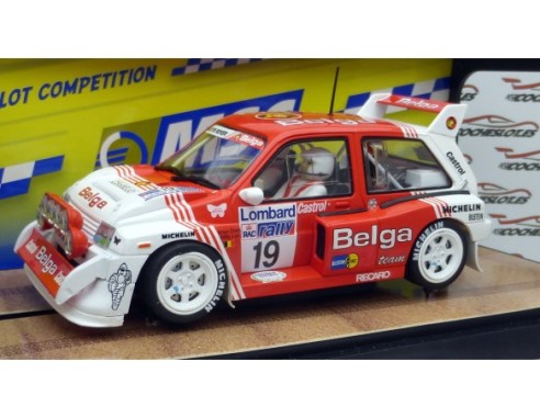 MG METRO 6R4 RAC RALLY 1986 Nº19 BELGA REF.6025 MSC